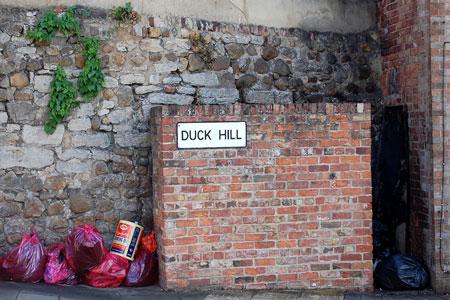 Duck Hill Brick Wall